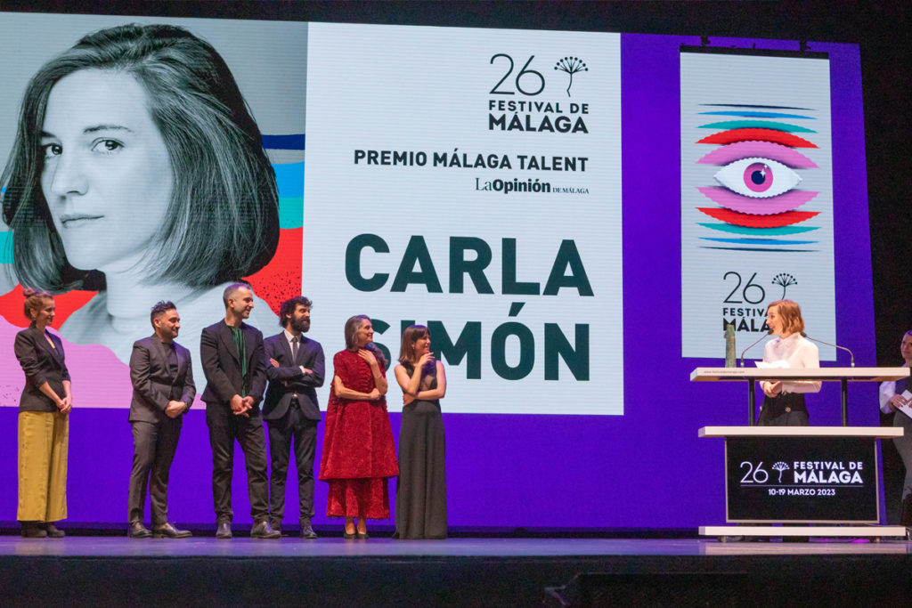 Málaga premia el talento de la directora Carla Simón en la 26 edición del Festival