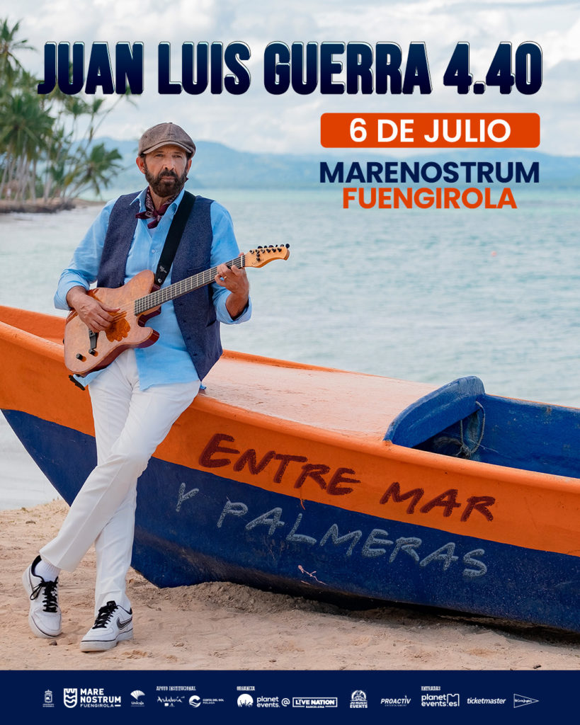 JUAN LUIS GUERRA - ENTRE MAR Y PALMERAS TOUR · 06/07/2023