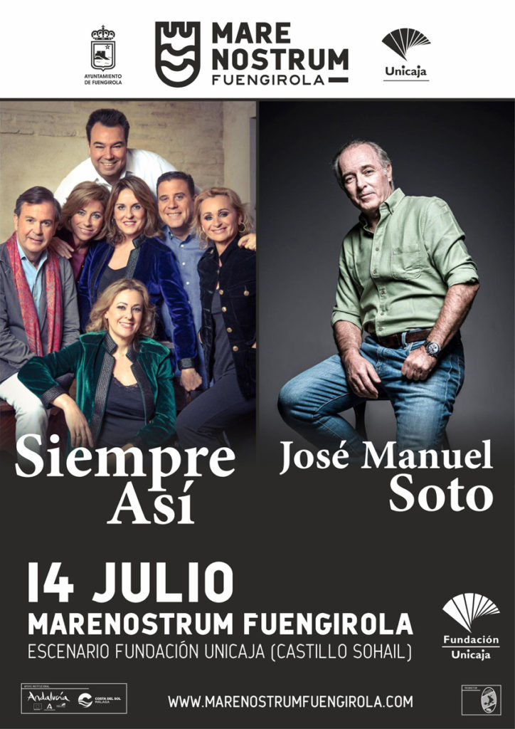 JOSÉ MANUEL SOTO + SIEMPRE ASÍ · 14/07/2023