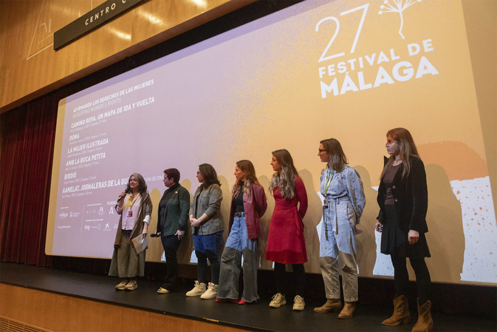 Las voces femeninas del cine se afianzan en la primera jornada de Afirmando los Derechos de las Mujeres en el Festival de Málaga